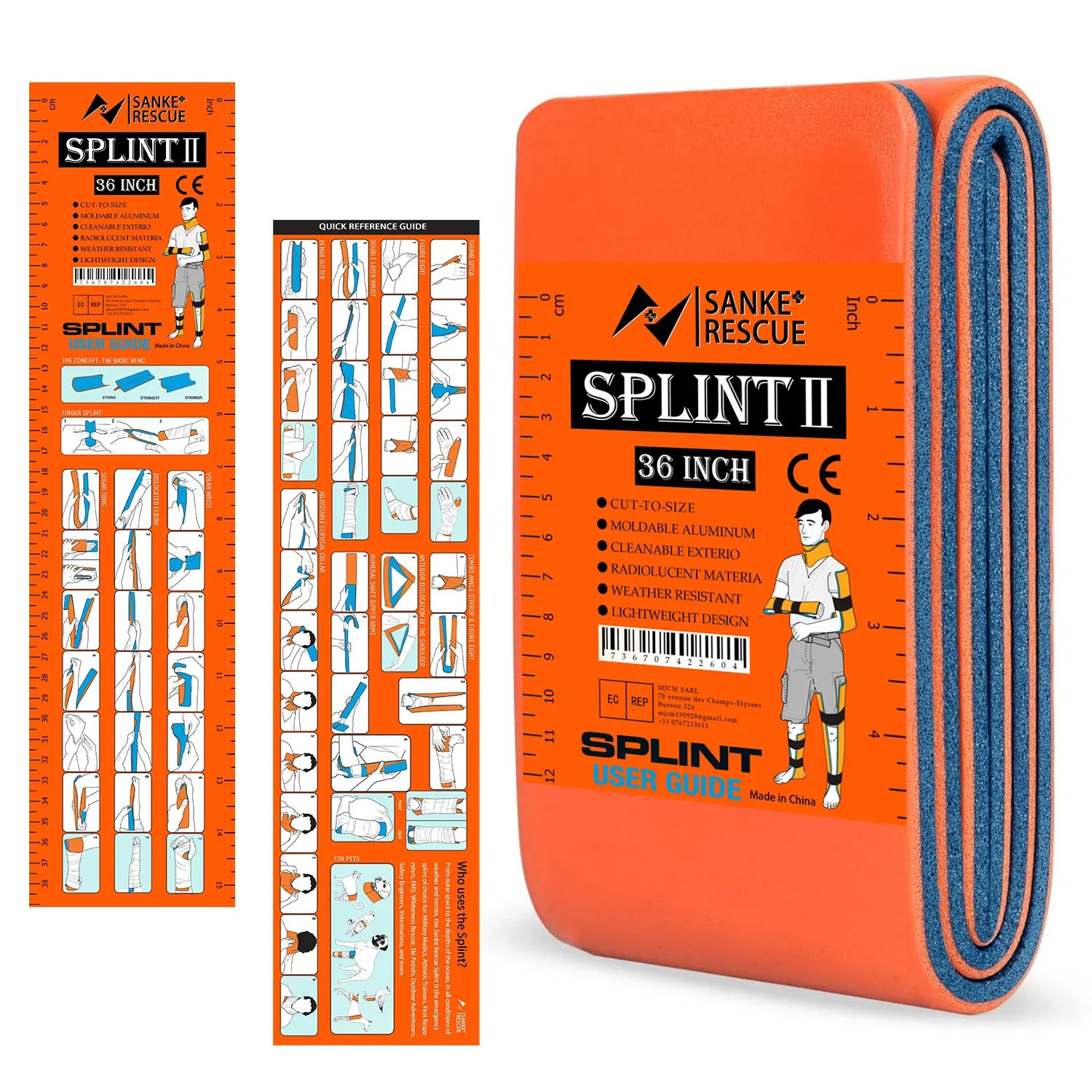 Bivy Bag Emergency - Attelle de premiers secours 36/18 
