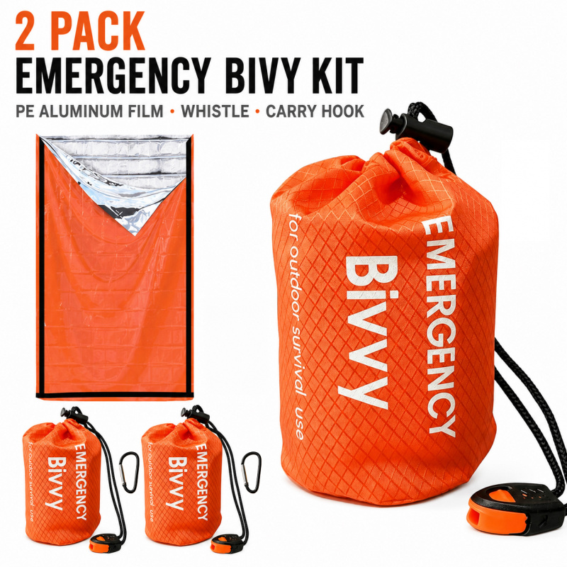 Bivy Bag Emergency - Lot de 2 sacs de couchage