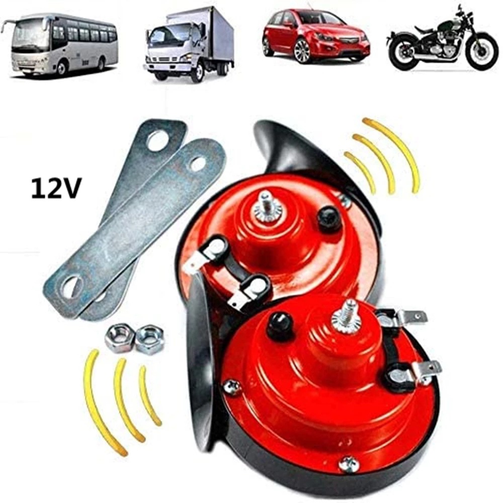Emergency Whistle Loud - 12V Super fort voiture 300DB double