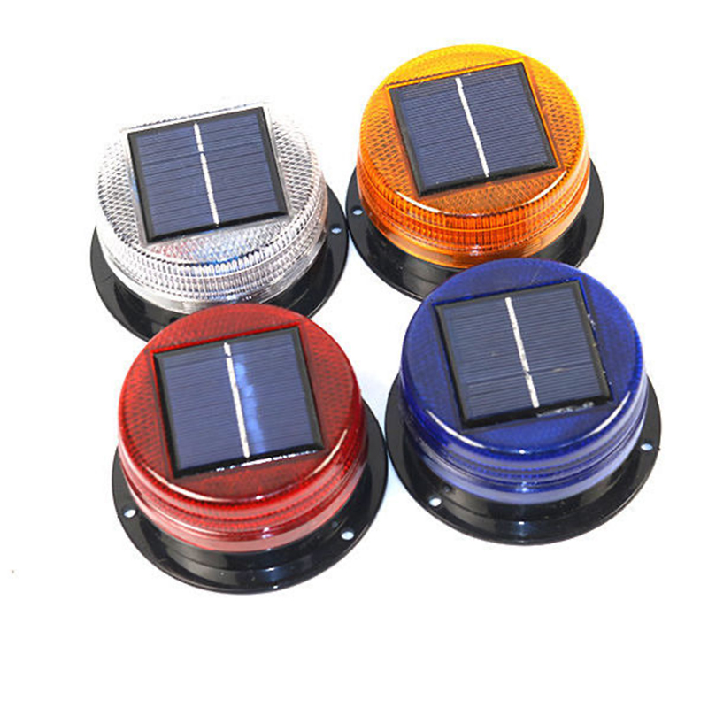 Sos Light Strobe - Feu d'avertissement magnétique LED solaire pour