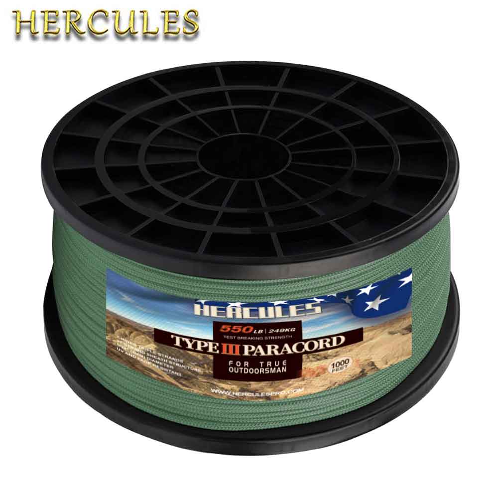 Para Cord 1000Ft - 550 Paracorde corde Parachute cordon 305M