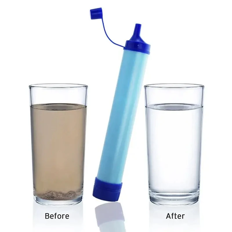 Water Purification Straw - 1 pièce Mini filtre à eau