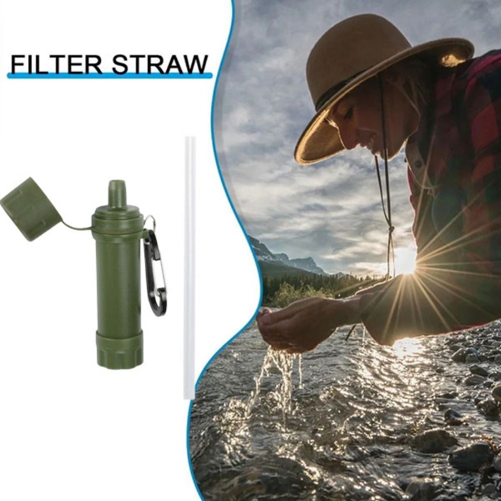 Water Purification Straw - Mini Paille Filtrante Purificatrice d'Eau pour