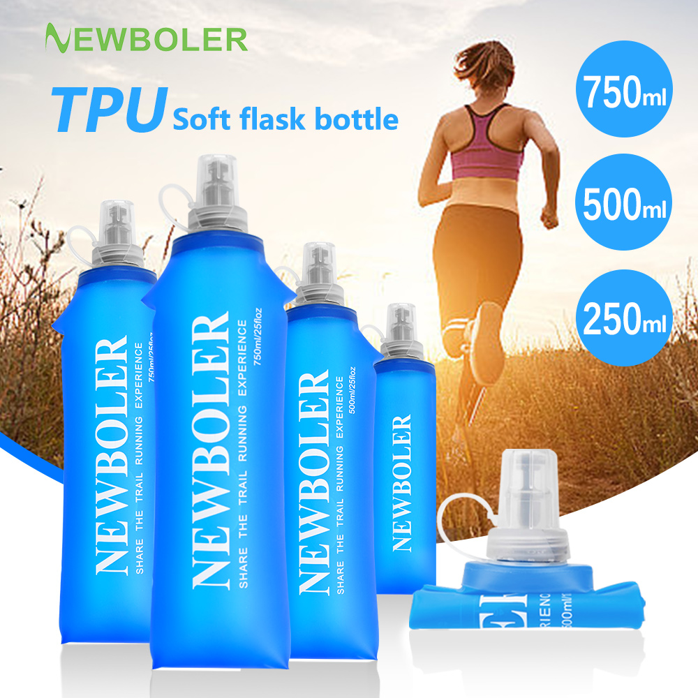 Water Bag Collapsible - Bouteille d'Eau Souple Pliable en TPU