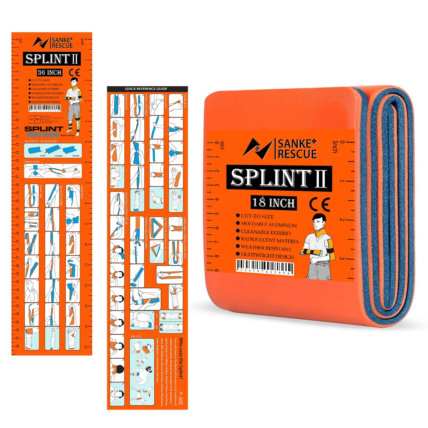 Attelle de premiers secours 36 - Bivy Bag Emergency avis et prix