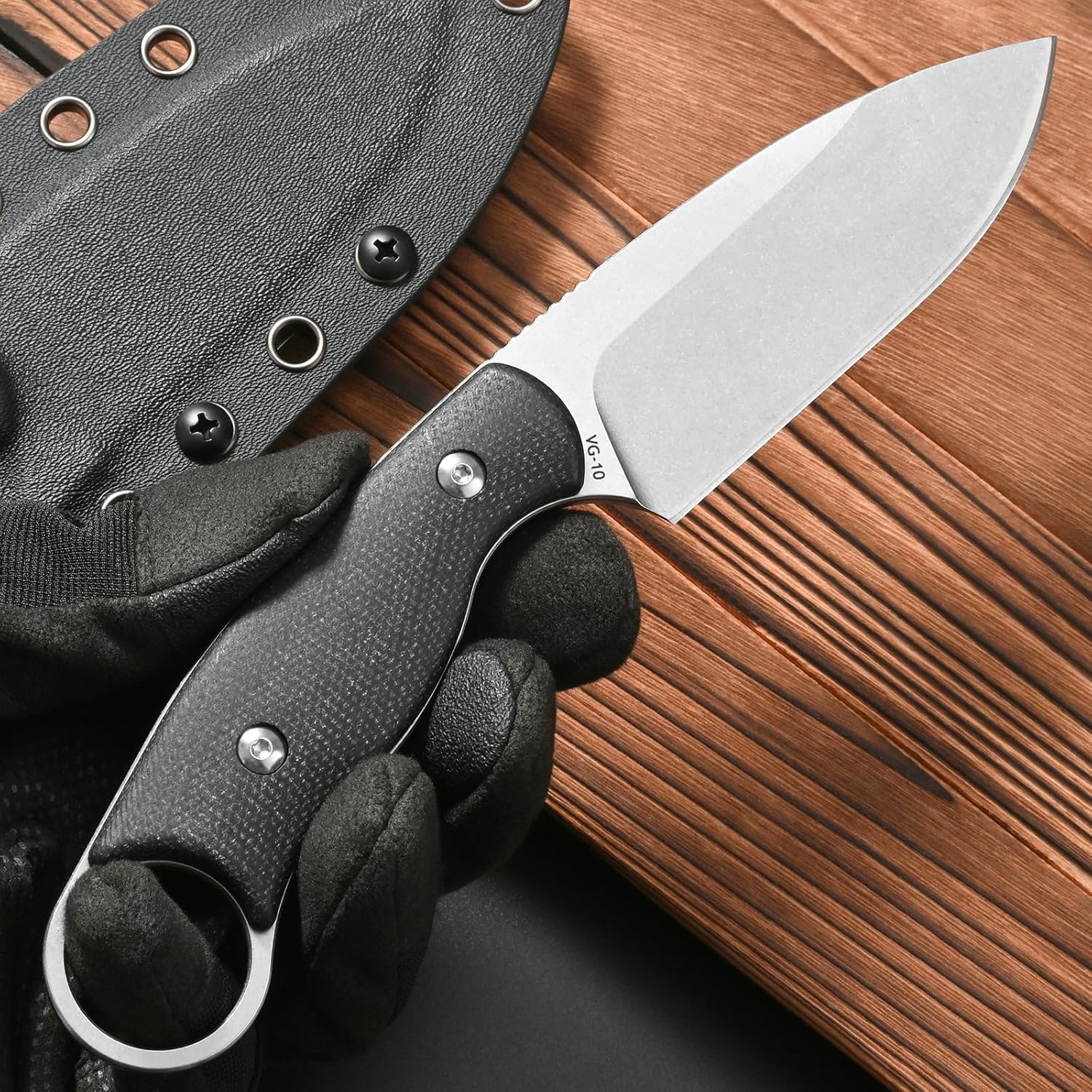 Couteau à lame fixe Eafengrow  - Bushcraft Knife Fixed avis et prix