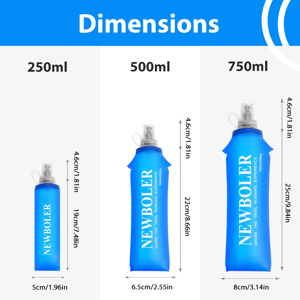 Bouteille d'eau pliable en TPU - Water Bag Collapsible avis et prix