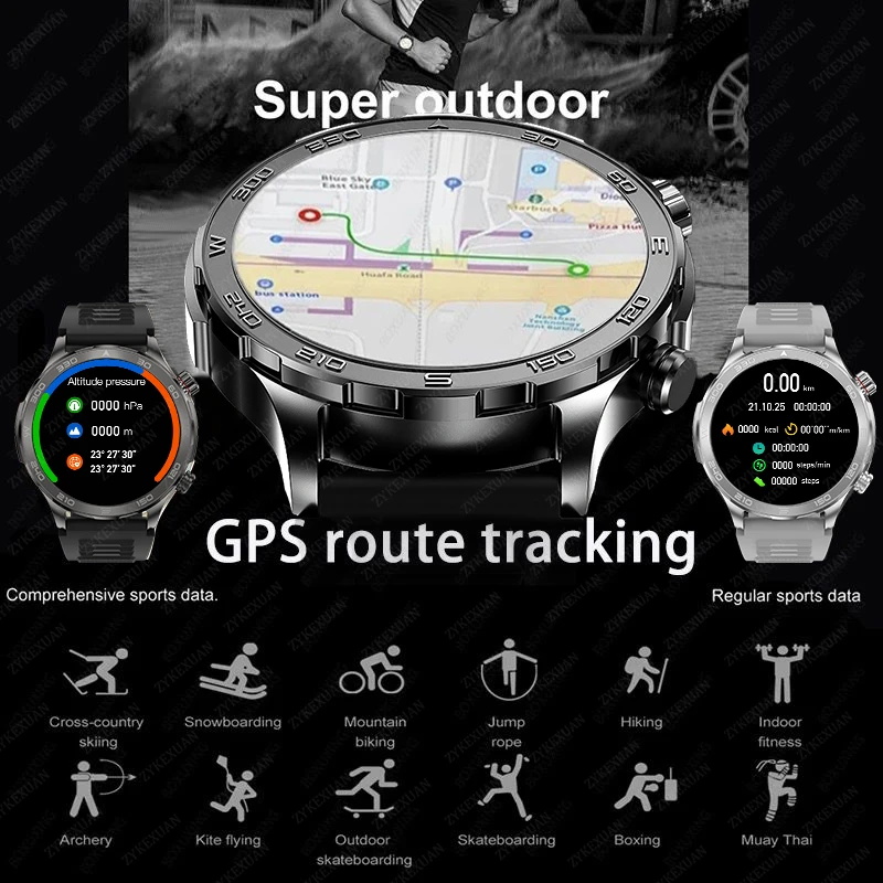 Nouvelle montre connectée GPS  - Compass Lensatic avis et prix