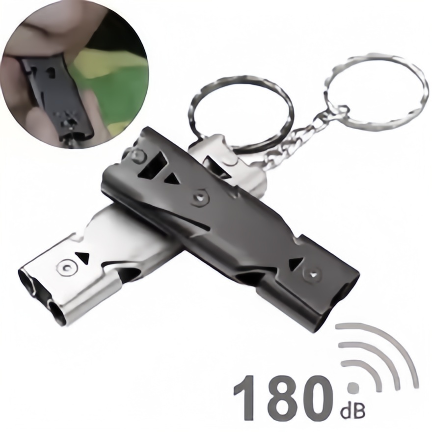 Porte-clés sifflet de survie,  - Emergency Whistle Loud avis et prix