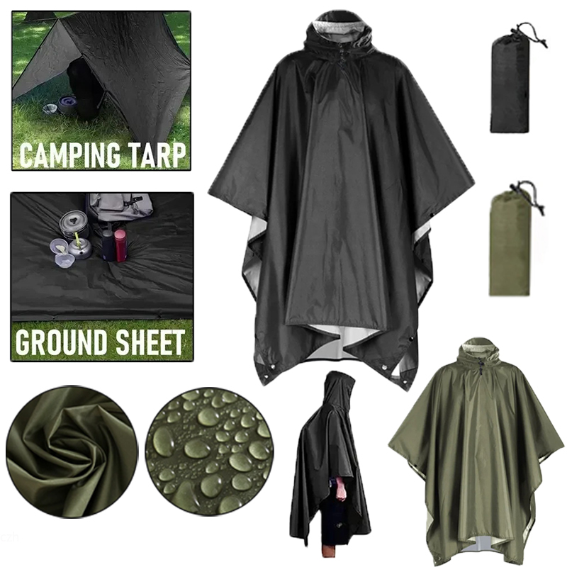 Manteau imperméable militaire  - Emergency Poncho Rain avis et prix