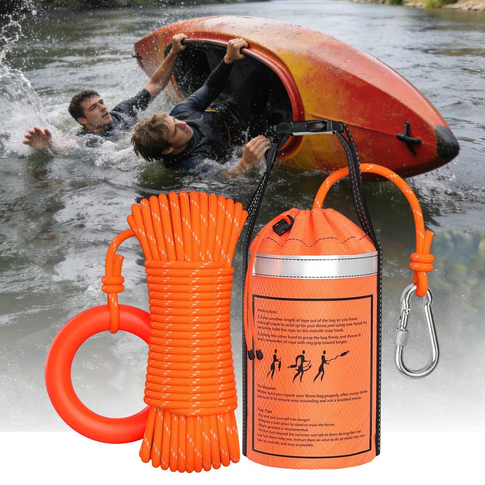 Sac de sauvetage aquatique ave - Rescue Rope Throw avis et prix