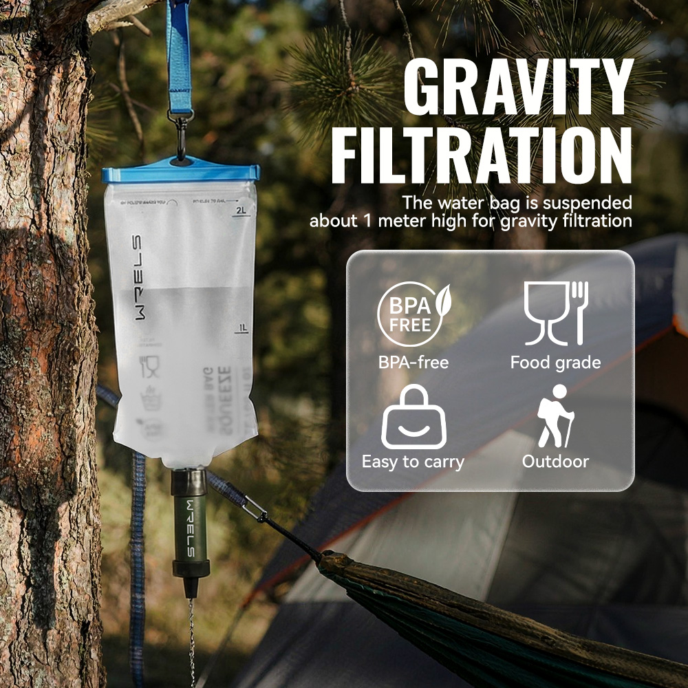 Purificateur d'eau extérieur W - Water Purification Straw avis et prix