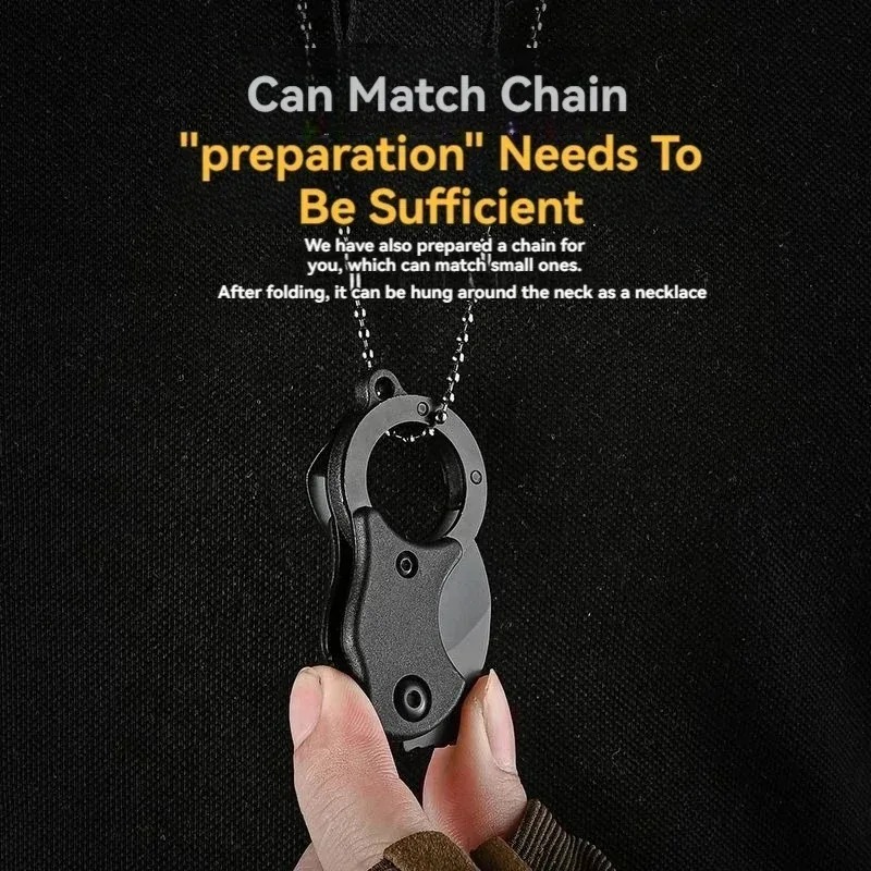 Mini couteau de poche porte-cl - Bushcraft Knife Fixed avis et prix