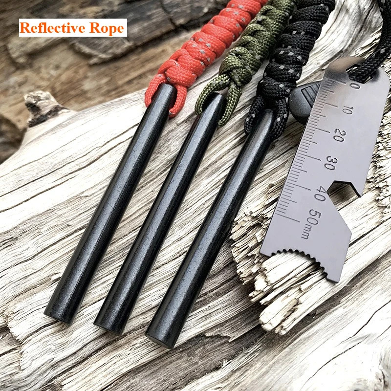 Allume-feu de survie EDC 3-en- - Magnesium Fire Starter avis et prix