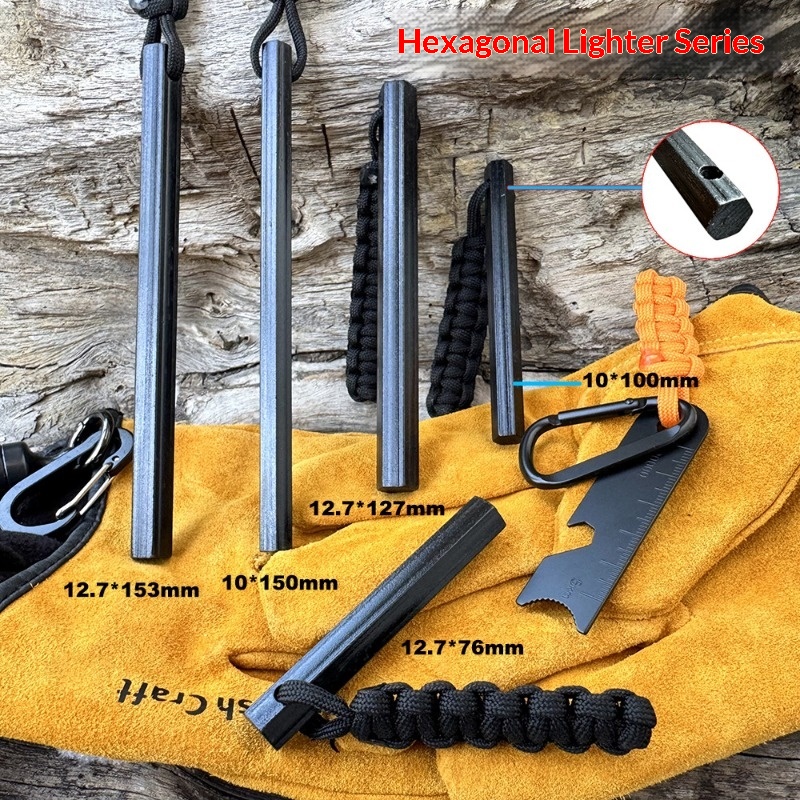 Bâton de magnésium hexagonal t - Magnesium Fire Starter avis et prix