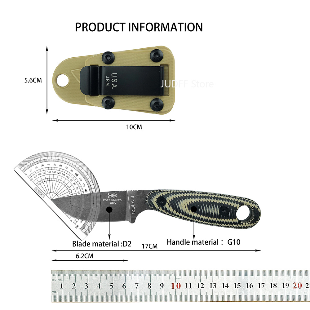 Couteau fixe d'extérieur ESEE  - Bushcraft Knife Fixed avis et prix