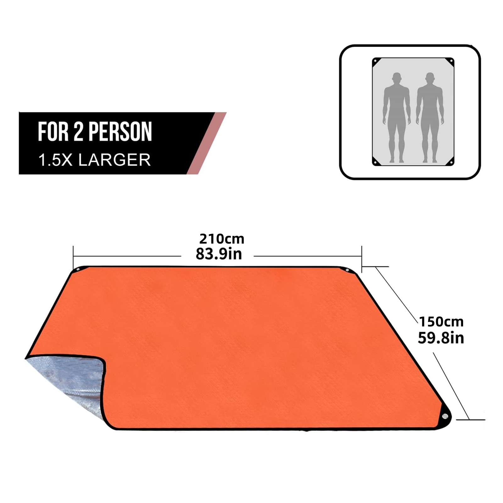Couverture de survie robuste – - Survival Blanket Reflective avis et prix