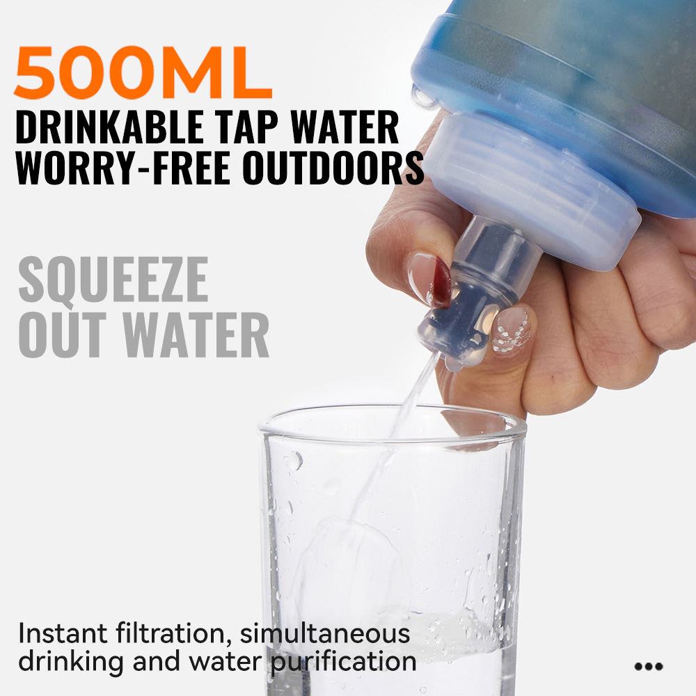 Bouteille d'eau filtrante WREL - Water Bag Collapsible avis et prix