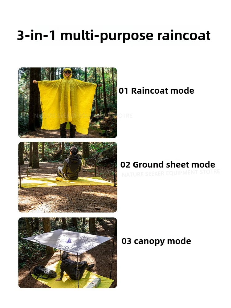 Housse imperméable 15D/210T, P - Emergency Poncho Rain avis et prix