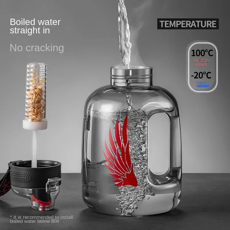 Grande capacité 4L 5L bouteill - Water Purification Straw avis et prix